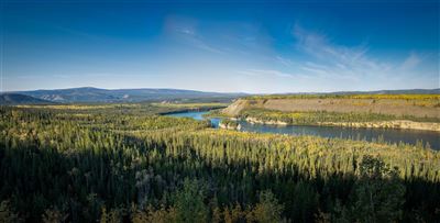 Yukon River mit den Five Finger Rapids